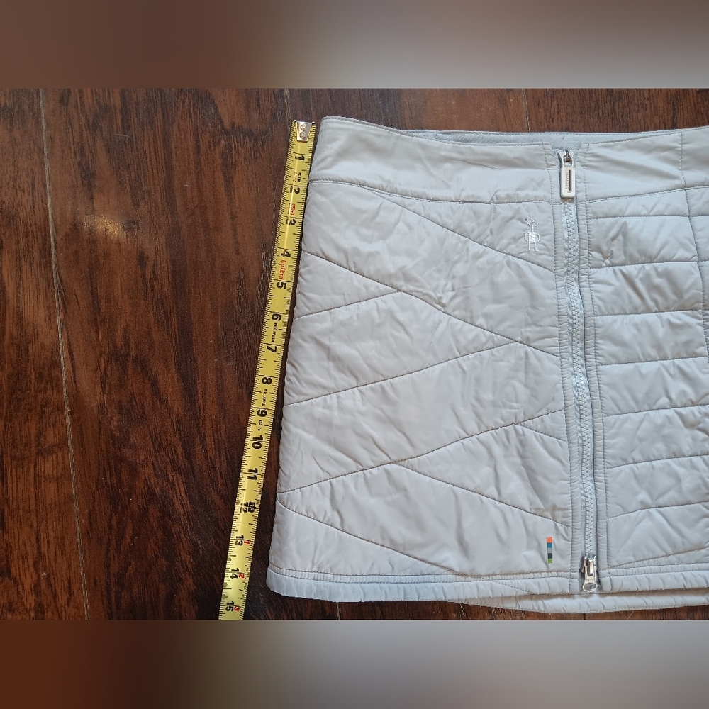 Smart Wool Zipper Skirt Womens Small - image 4